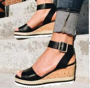 Summer High Heels with Peep-Toe Design