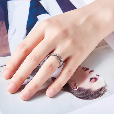 Zircon Ring and Band Jewelry