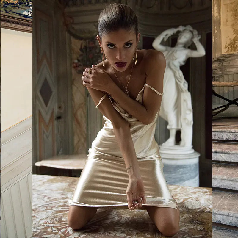 New Sexy Backless Dress for Nightclub Parties
