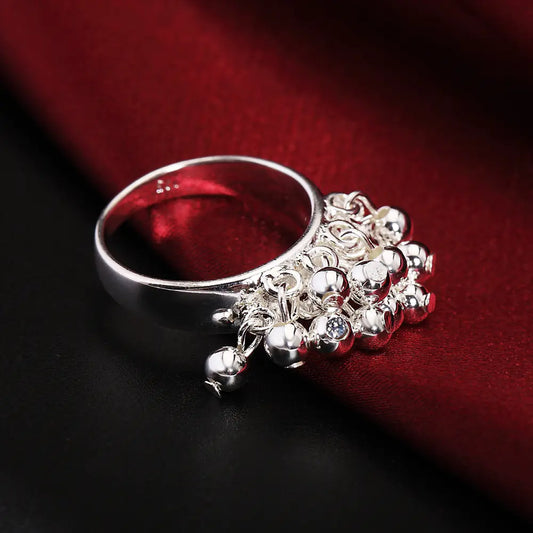 Elegant Women's Grape Ring Jewelry
