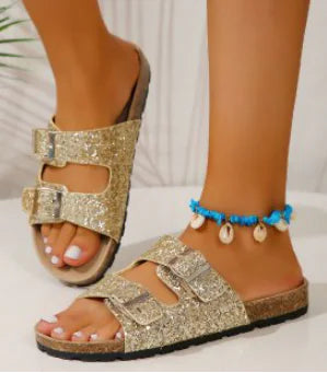 Glitter Sandals for Women (One Pair)