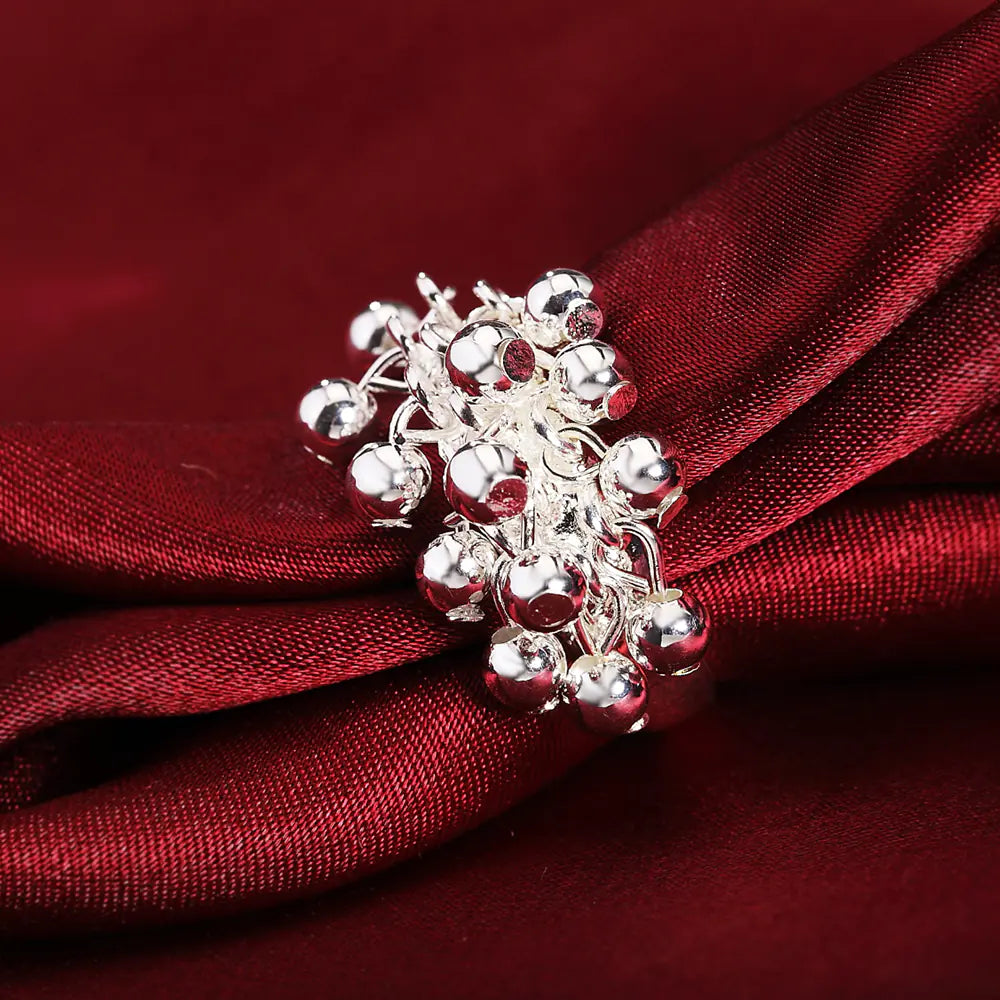 Elegant Women's Grape Ring Jewelry