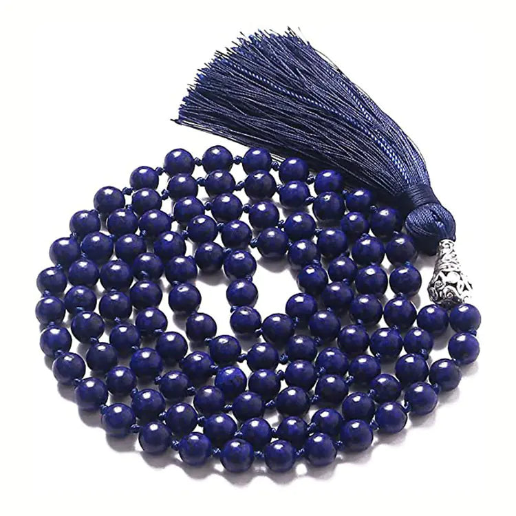 Mala Bead Long Necklace