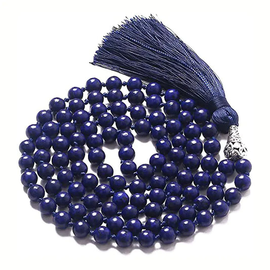 Mala Bead Long Necklace