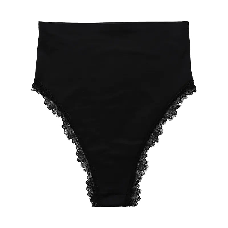 High Waist Seamless Lace Body Shaping Panties