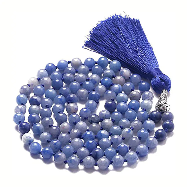 Mala Bead Long Necklace