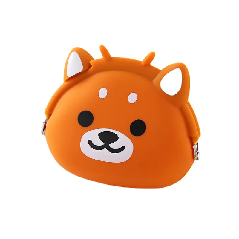 Animal Cartoon Silicone Coin Purse for Kids