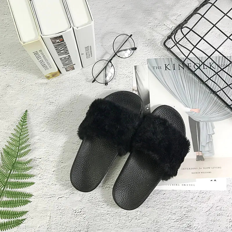 Summer Plush Slippers and Cool Sandals