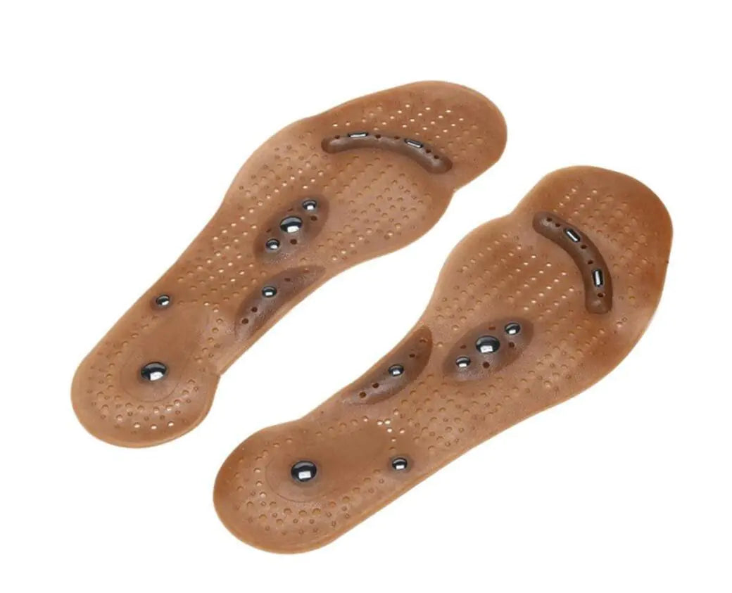 Silicone Magnetic Therapy Insoles for Health and Massage