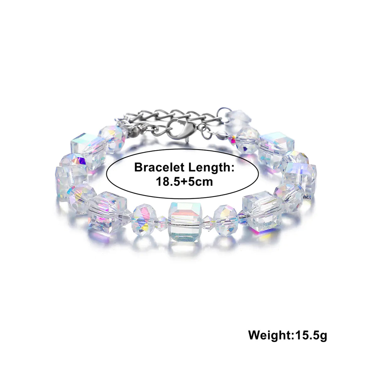 Natural Crystal String Beads Bracelet for Women