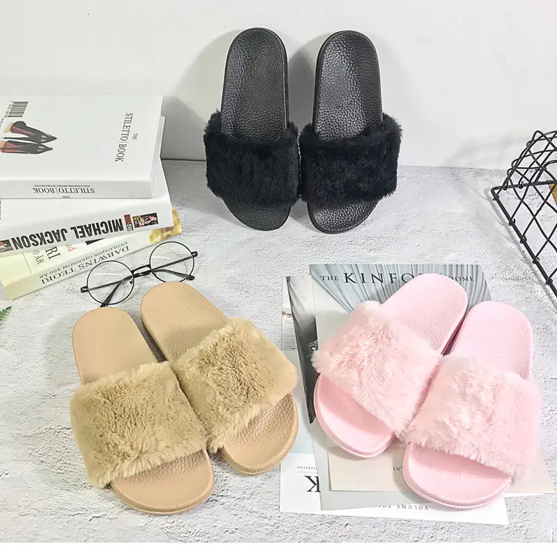 Summer Plush Slippers and Cool Sandals