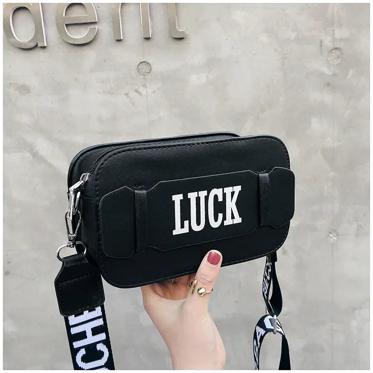 Chic Summer Women's Crossbody Bag with Letter Design