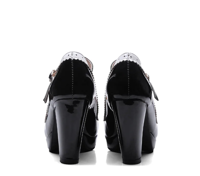 Lolita Butterfly Flats and Lace High Heels
