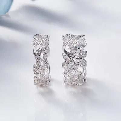Zircon Ring and Band Jewelry