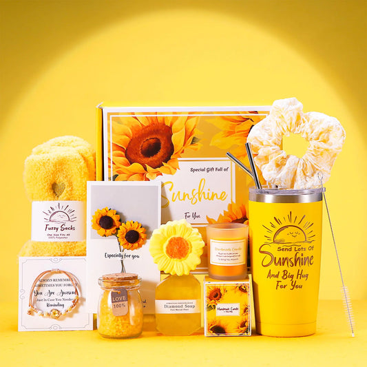 Birthday Gifts for Women Friend Mom Sister Her - Happy Birthday Christmas Mothers Day Valentines Day Gifts Get Well Soon Self Care Package Gift Basket Set