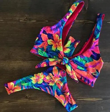 Sexy Strapless Bikini Set