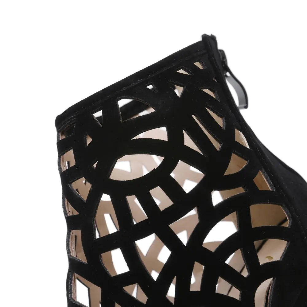Stylish Women's High Heels with Waterproof Platform