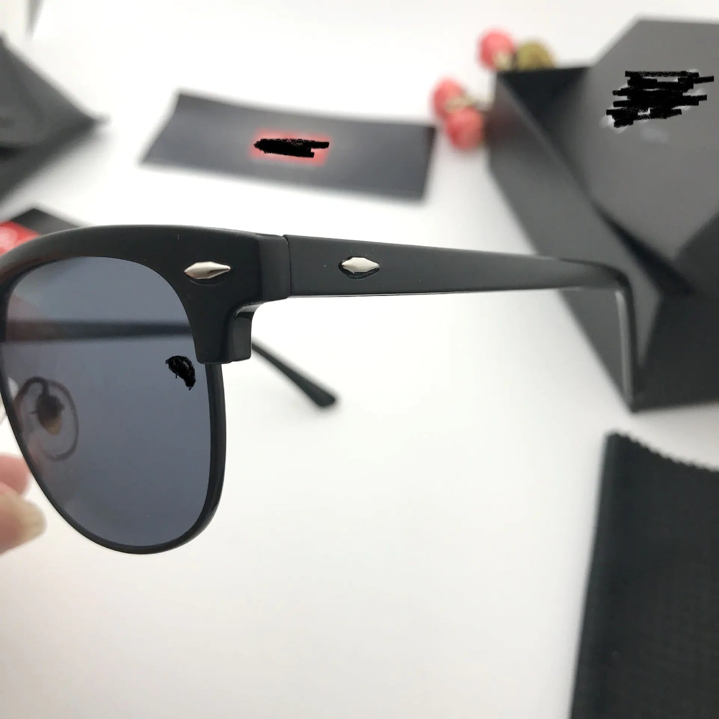 Fashion Colorful UV Protection Sunglasses with Frame