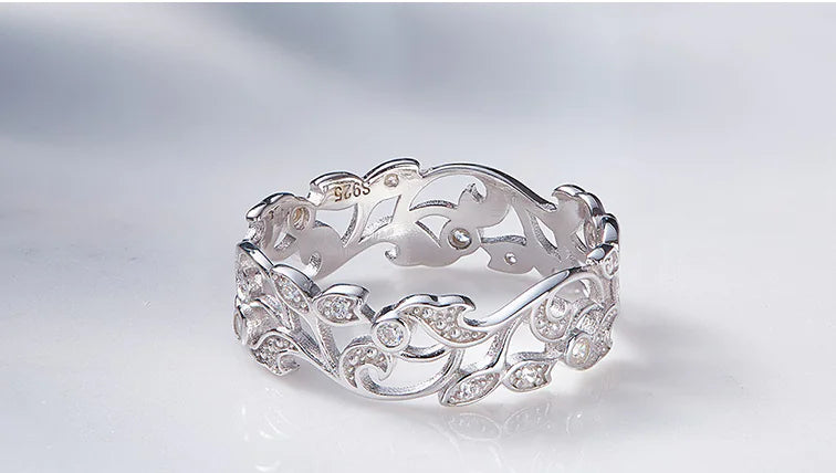 Zircon Ring and Band Jewelry