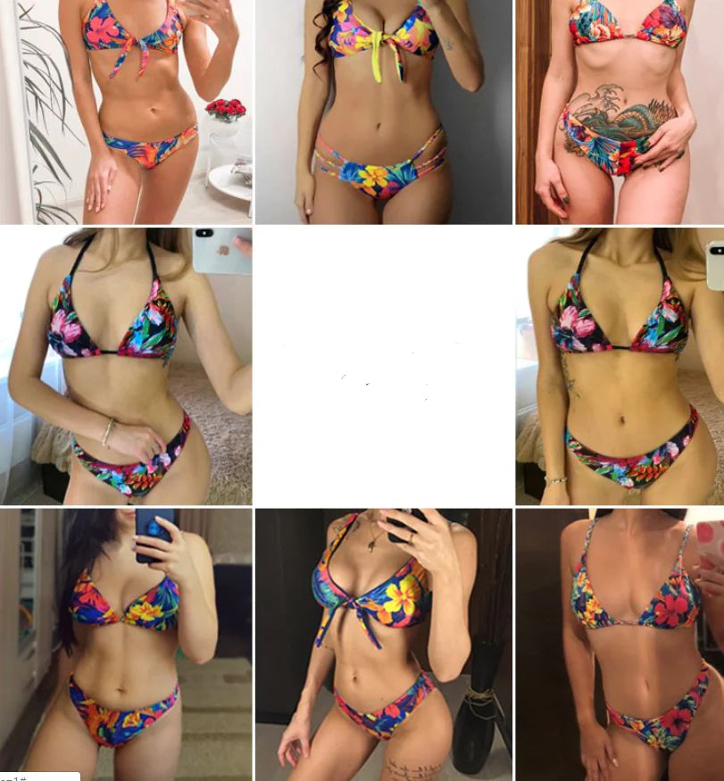 Sexy Strapless Bikini Set