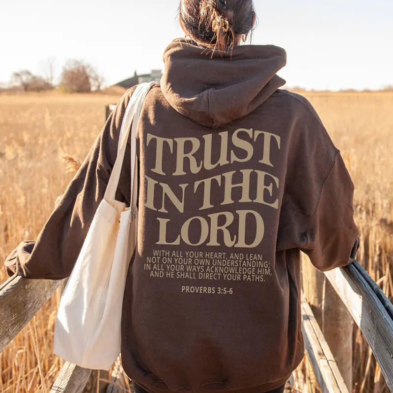 New Women's Letter Print Hoodie Sweatshirt