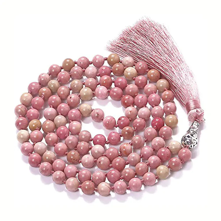 Mala Bead Long Necklace