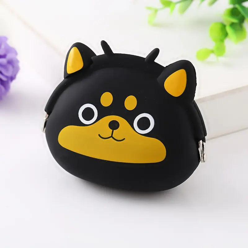 Animal Cartoon Silicone Coin Purse for Kids