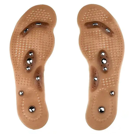 Silicone Magnetic Therapy Insoles for Health and Massage