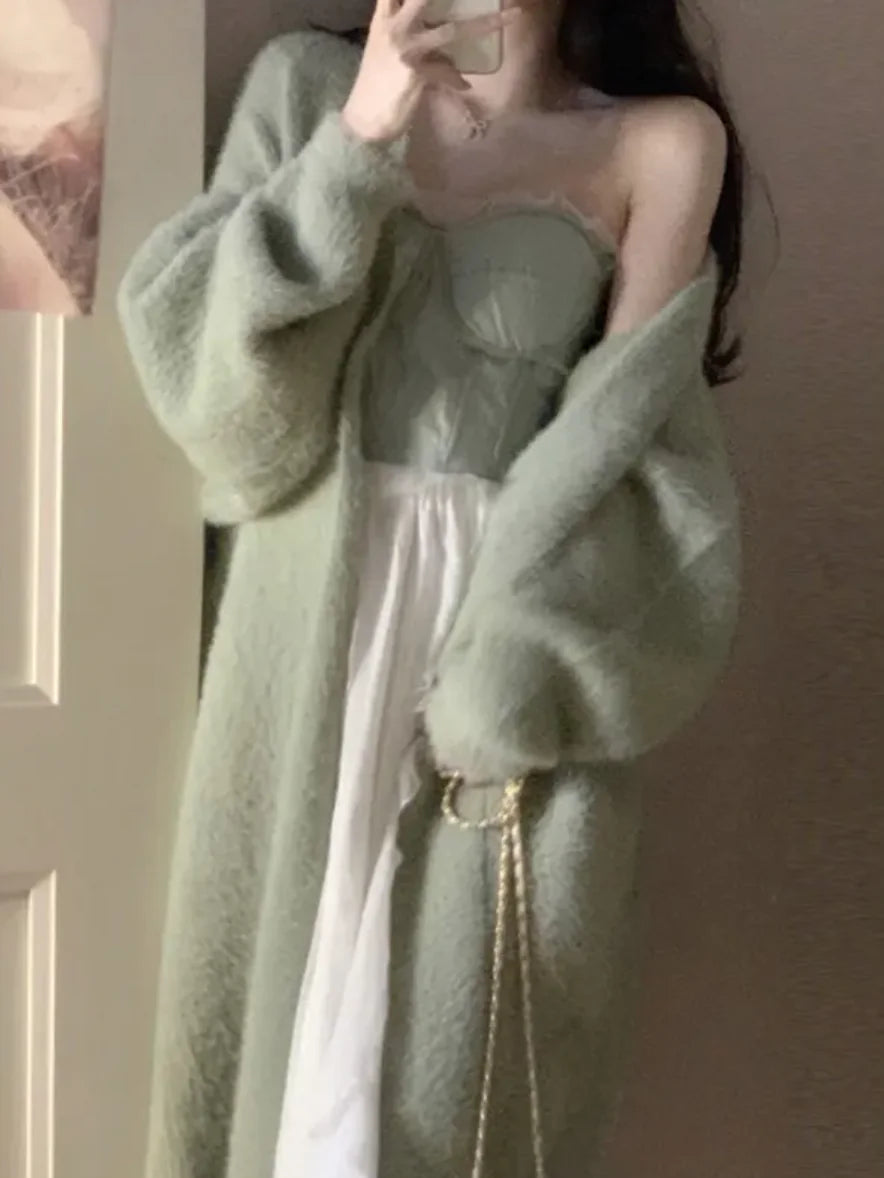Soft Knit Long Cardigan