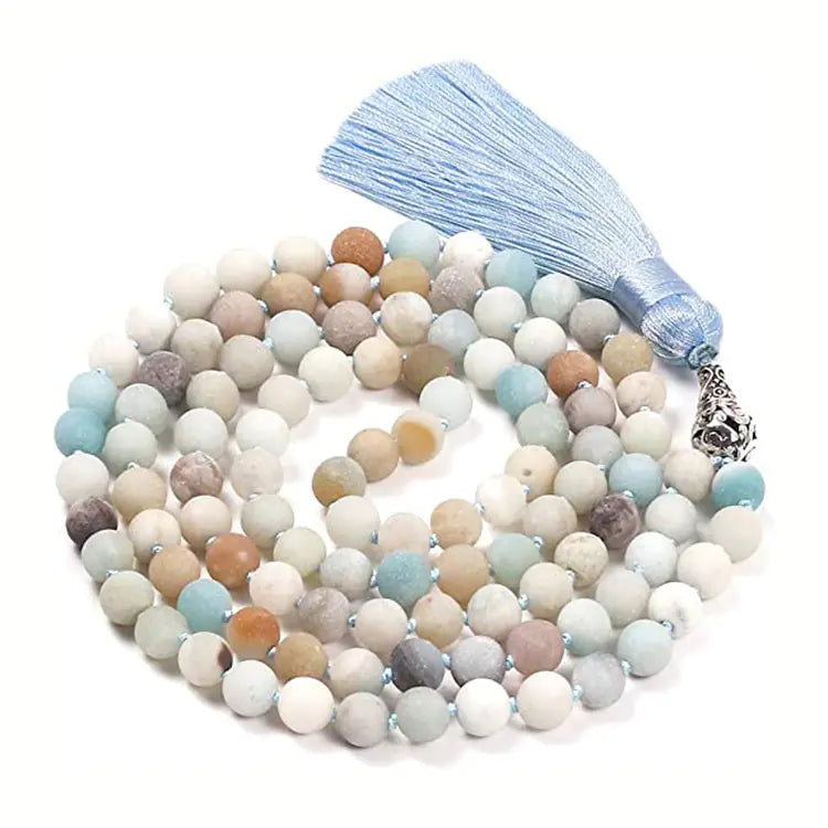 Mala Bead Long Necklace