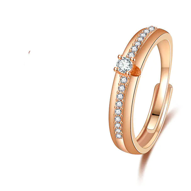 Simple Couple Rings for Men and Women Fashion