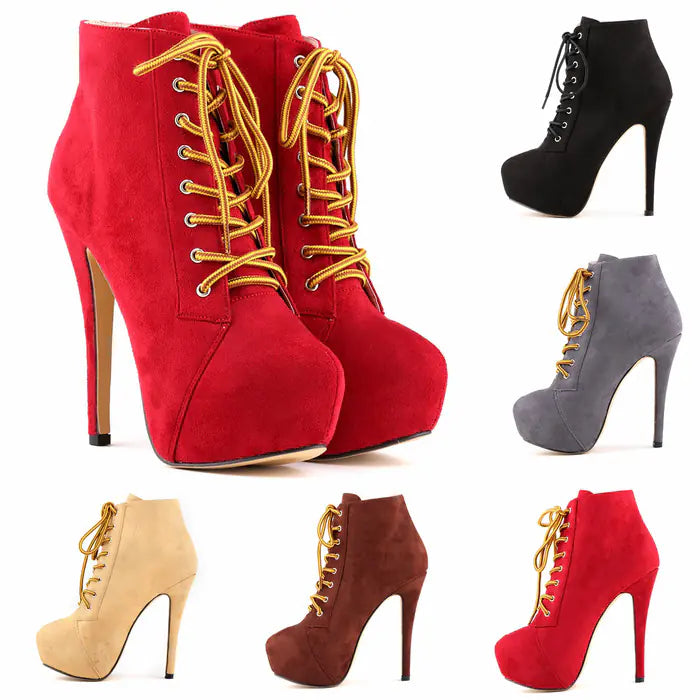 High Heeled Martin Boots and Heels
