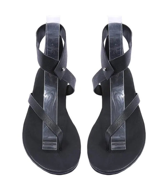 Simple Summer Flip-Toe Flats in European Style