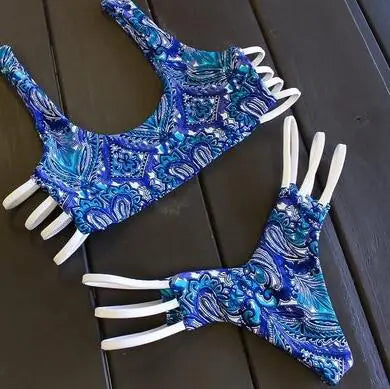Sexy Strapless Bikini Set