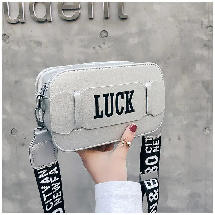 Chic Summer Women's Crossbody Bag with Letter Design