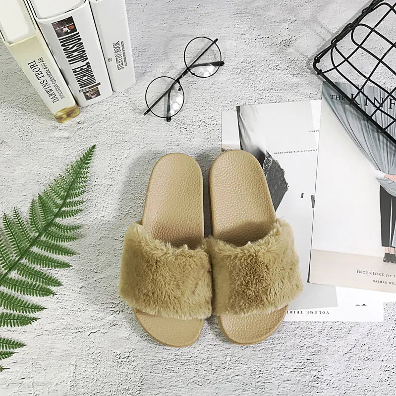 Summer Plush Slippers and Cool Sandals