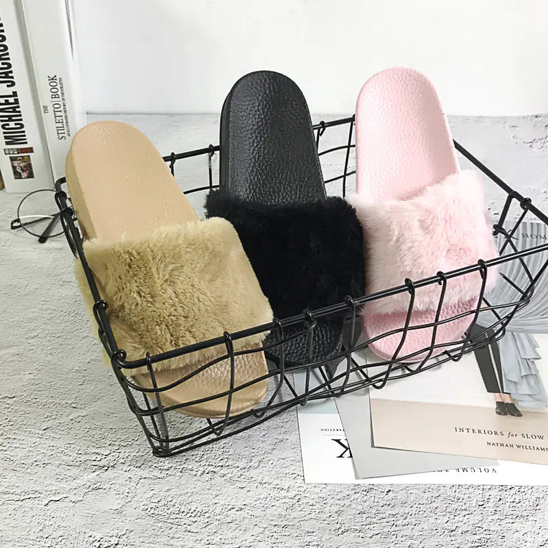 Summer Plush Slippers and Cool Sandals