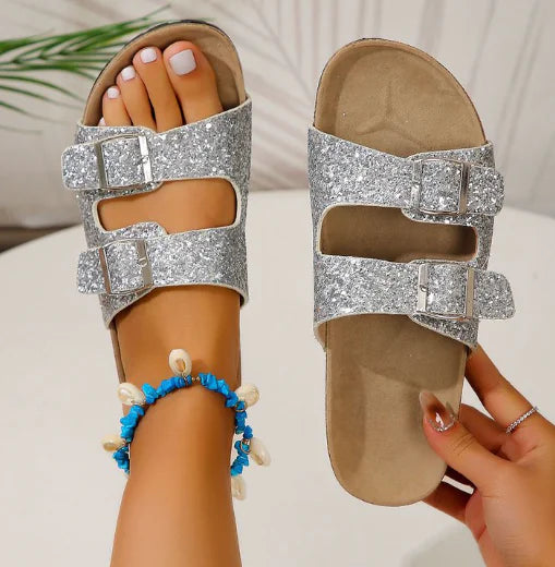 Glitter Sandals for Women (One Pair)