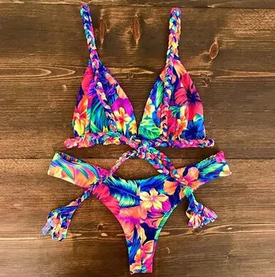 Sexy Strapless Bikini Set