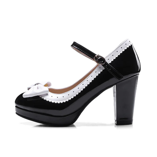 Lolita Butterfly Flats and Lace High Heels