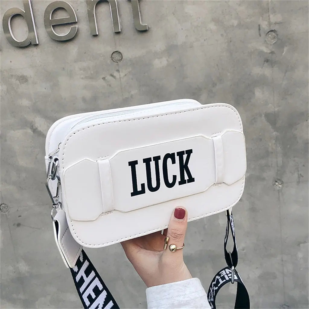 Chic Summer Women's Crossbody Bag with Letter Design