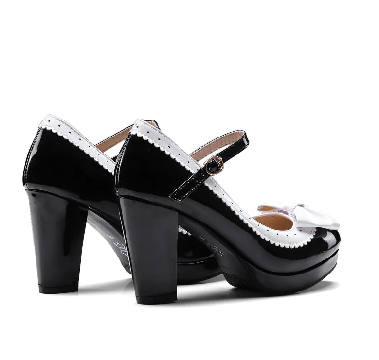 Lolita Butterfly Flats and Lace High Heels