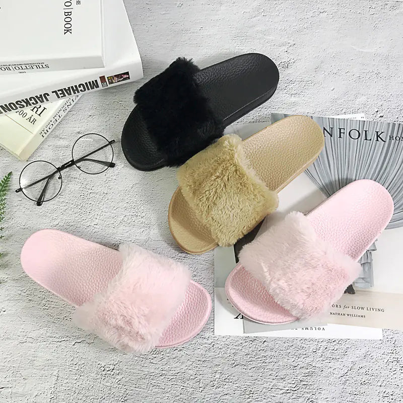 Summer Plush Slippers and Cool Sandals