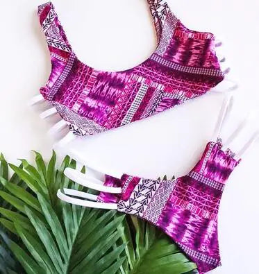 Sexy Strapless Bikini Set