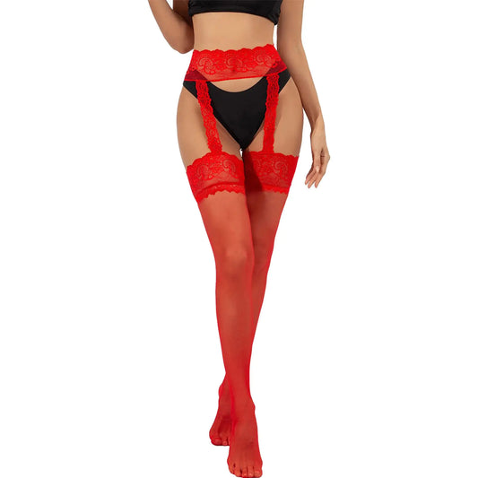European & American Fashion Women's Hollow Lace Garter Belt