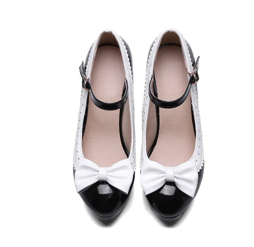 Lolita Butterfly Flats and Lace High Heels