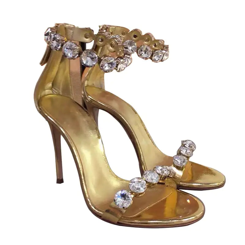 "Summer Sexy Open Toe Stiletto High Heels Sandals"