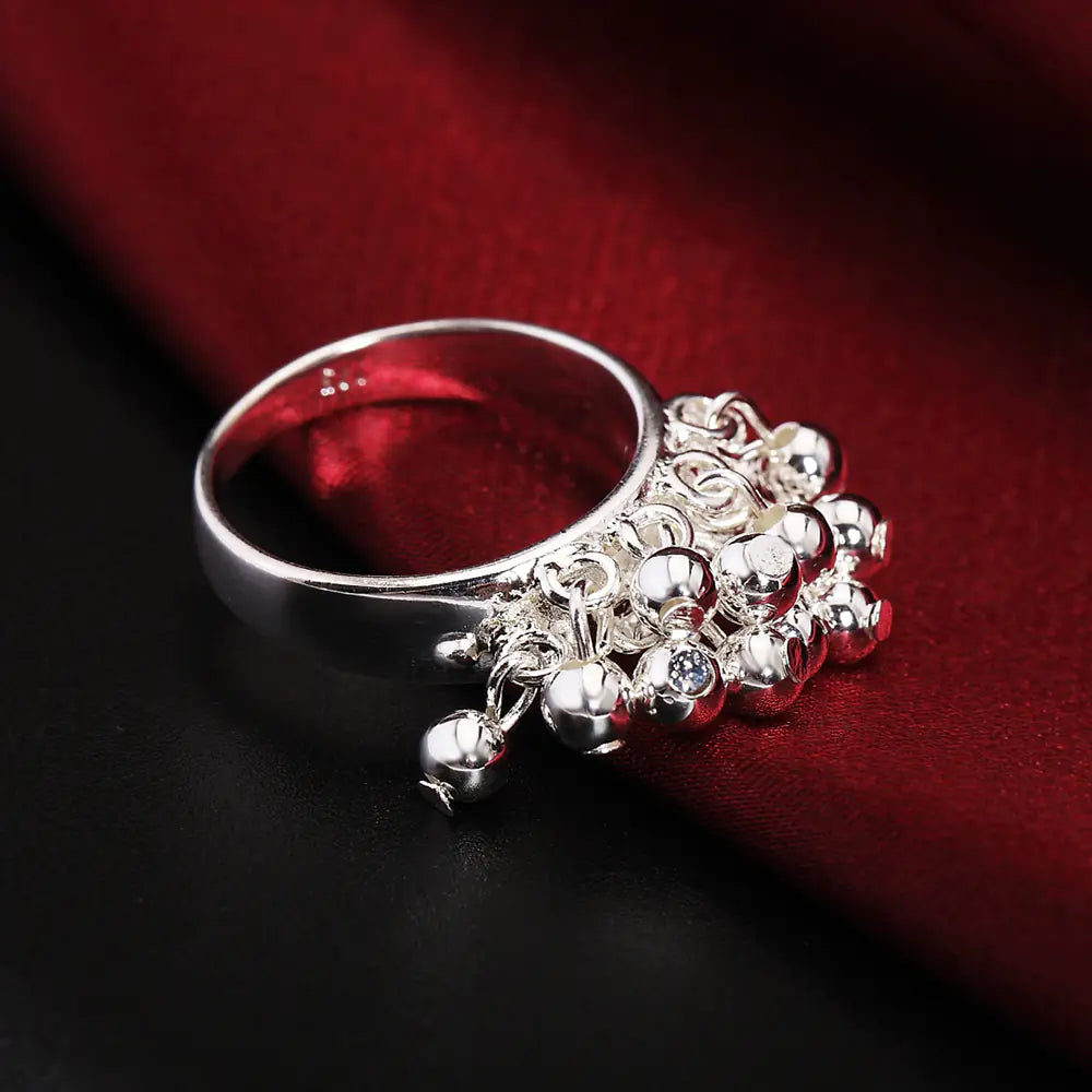 Elegant Women's Grape Ring Jewelry