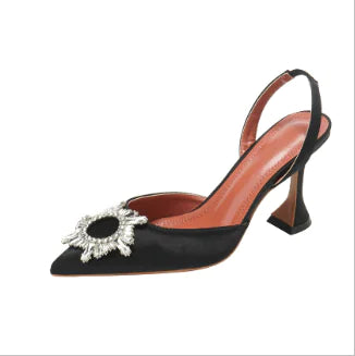 Terry Crystal Heels for Women (One Pair)