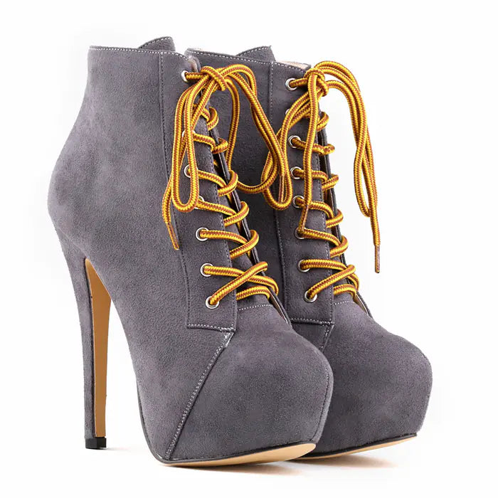 High Heeled Martin Boots and Heels